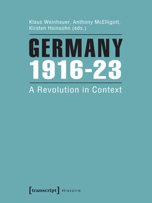 cover image of Germany 1916-23